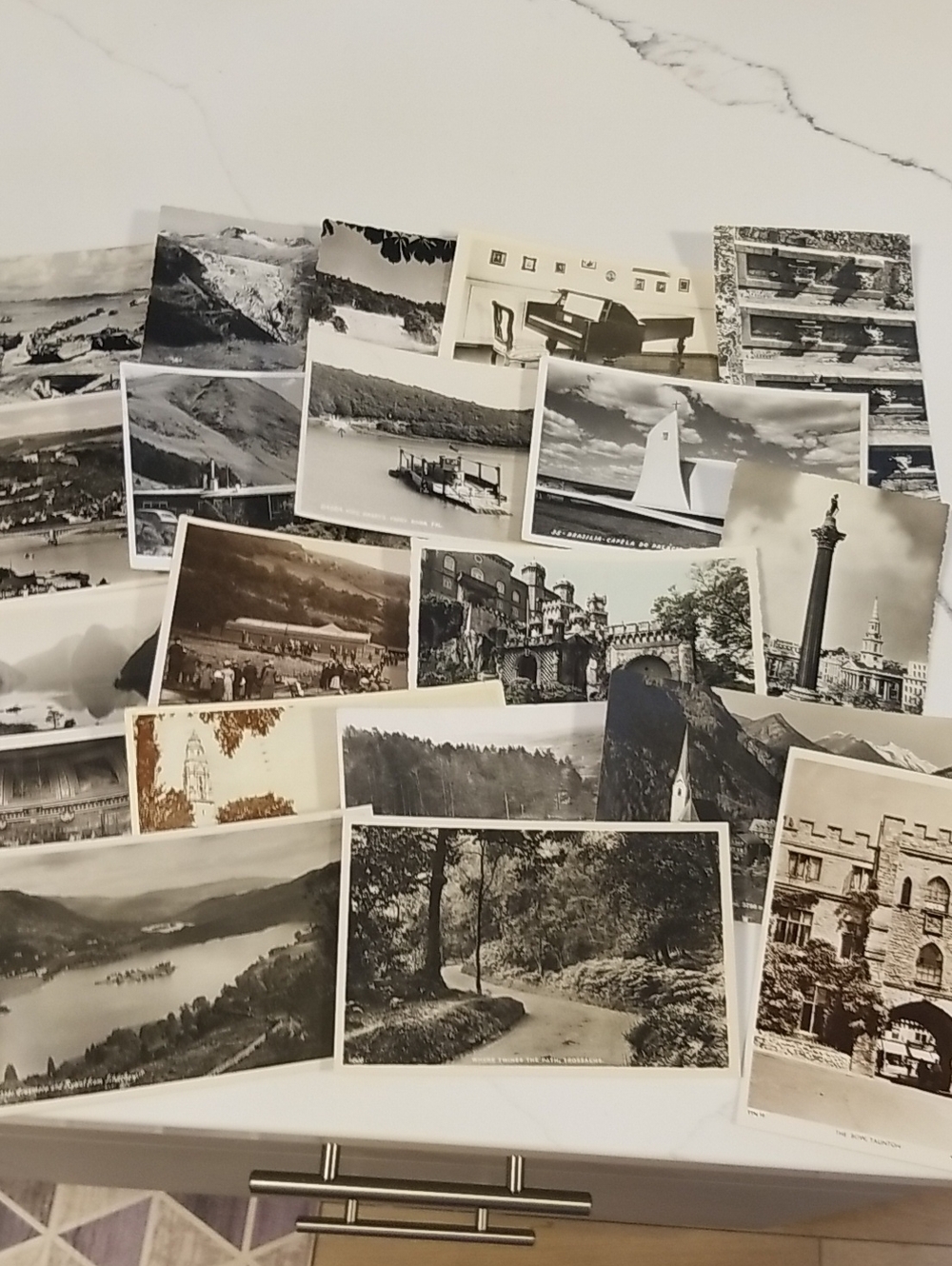Vintage Black & White Postcards